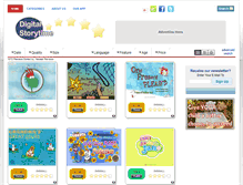 Tablet Screenshot of digital-storytime.com